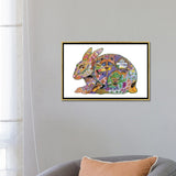 iCanvas "Hare" by Sue Coccia Framed