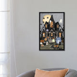iCanvas "Haunted House Friends" by Katie Bryant Framed