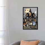 iCanvas "Haunted House Friends" by Katie Bryant Framed