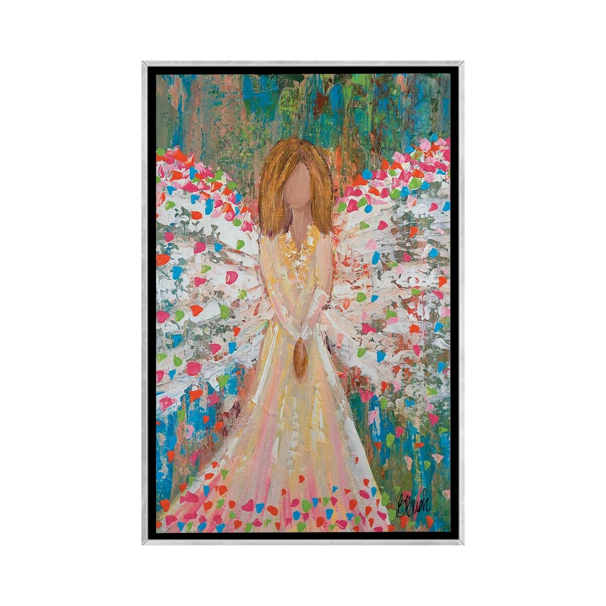 iCanvas "Heaven Is Celebrating" by Brenda Bush Framed
