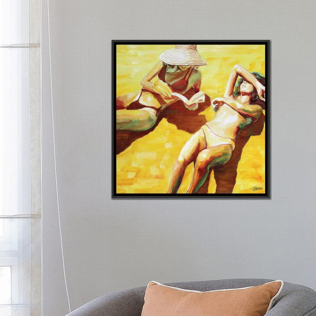 iCanvas "Heliophilia II" by Timothy Adam Matthews Framed