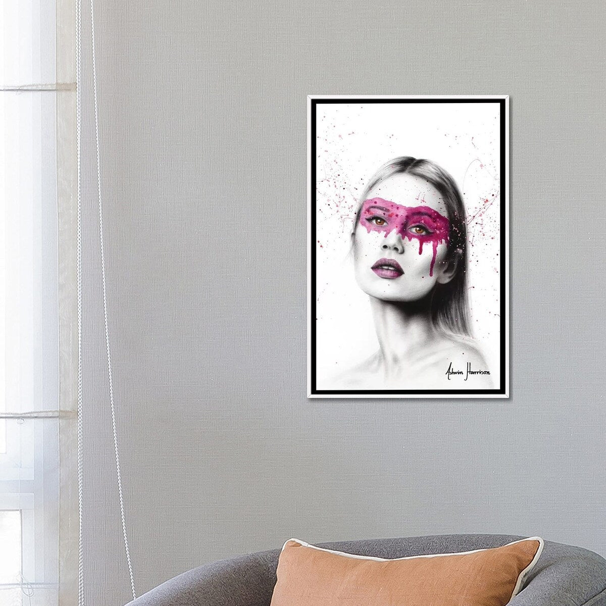 iCanvas "Her Power Within" by Ashvin Harrison Framed