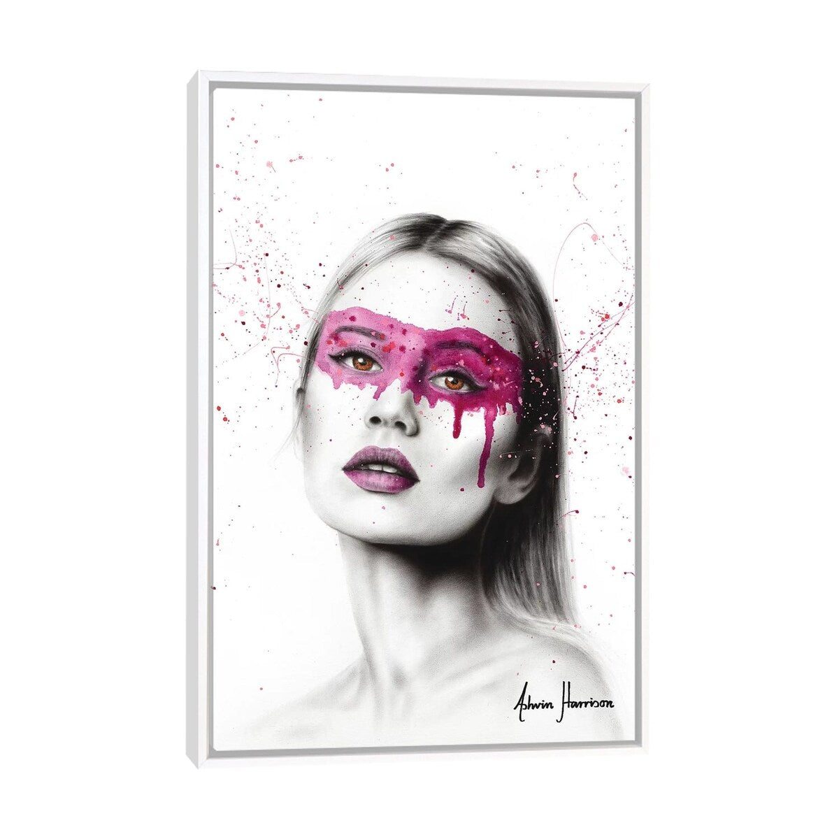 iCanvas "Her Power Within" by Ashvin Harrison Framed