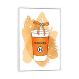 iCanvas "Hermes Soft Drink" by Martina Pavlova Framed Canvas Print