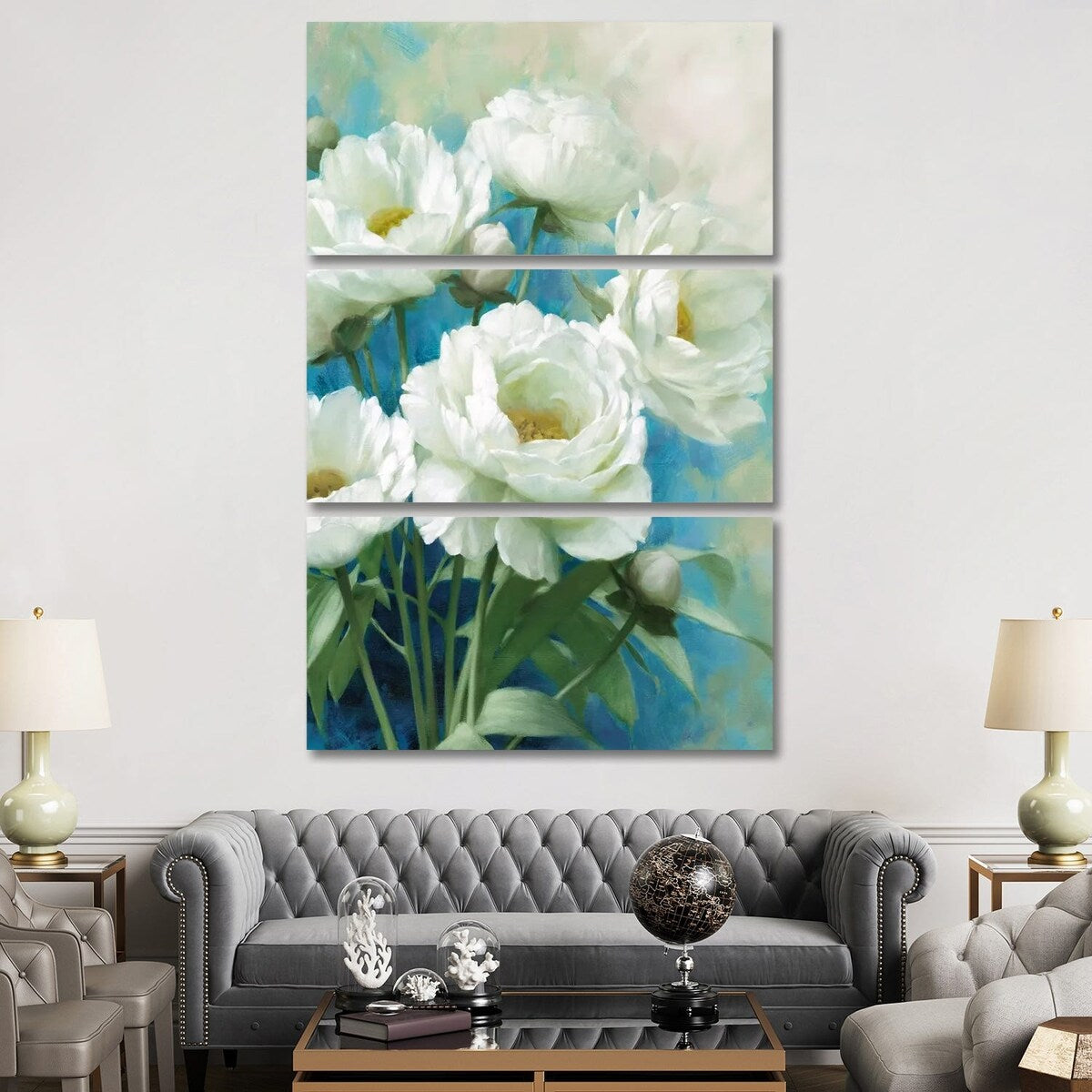iCanvas "Holland Spring II" by Rogier Daniels 3-Piece Canvas Wall Art Set