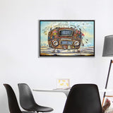 iCanvas "Home Of Good News" by Natalia Grinchenko Framed