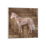 iCanvas "Horse II" by Front Porch Pickins Framed Canvas Print