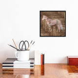 iCanvas "Horse II" by Front Porch Pickins Framed Canvas Print