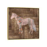 iCanvas "Horse II" by Front Porch Pickins Framed Canvas Print