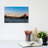iCanvas "Hot Air Balloons Over Lake Tapps" by Lauren Lilly Canvas Print