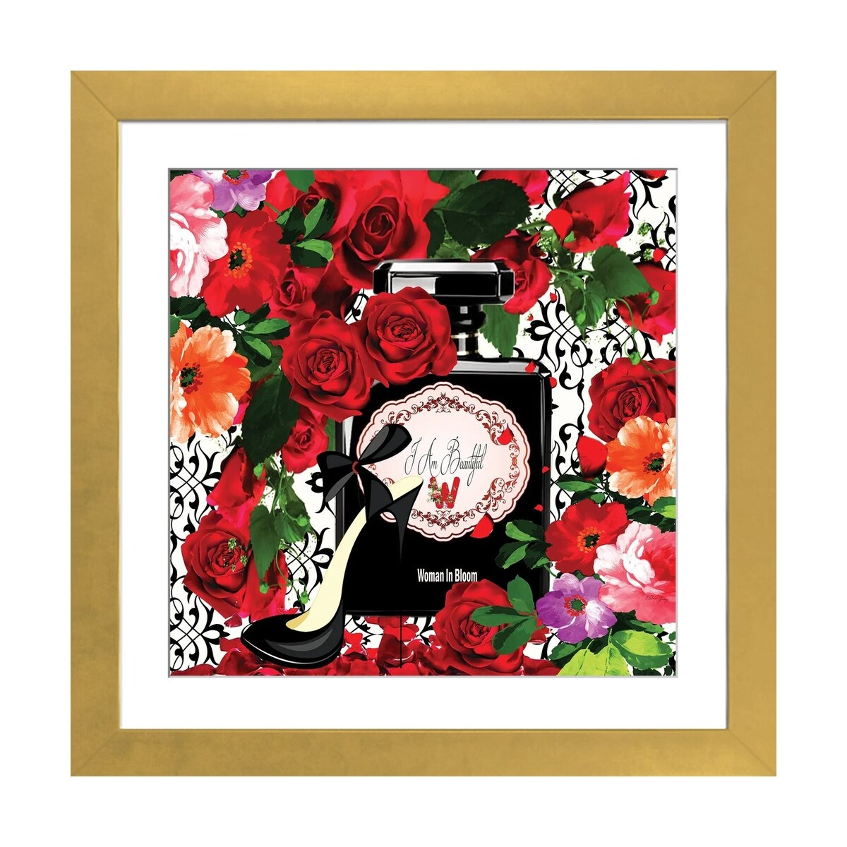 iCanvas "I Am Beautiful" by Yvonne Coleman Burney