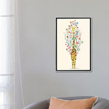 iCanvas "I Brought You These Flowers" by Jay Fleck Framed