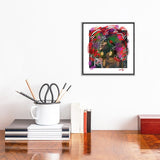 iCanvas "I Got Soul" by Arm Of Casso Framed