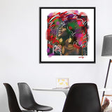 iCanvas "I Got Soul" by Arm Of Casso Framed