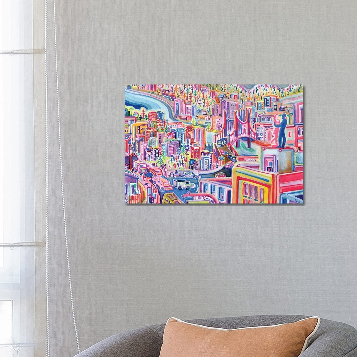 iCanvas "I Love You More Than Everything" by Josh Byer Canvas Print