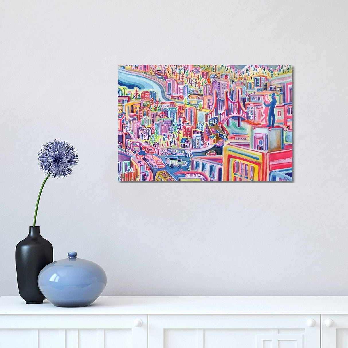 iCanvas "I Love You More Than Everything" by Josh Byer Canvas Print