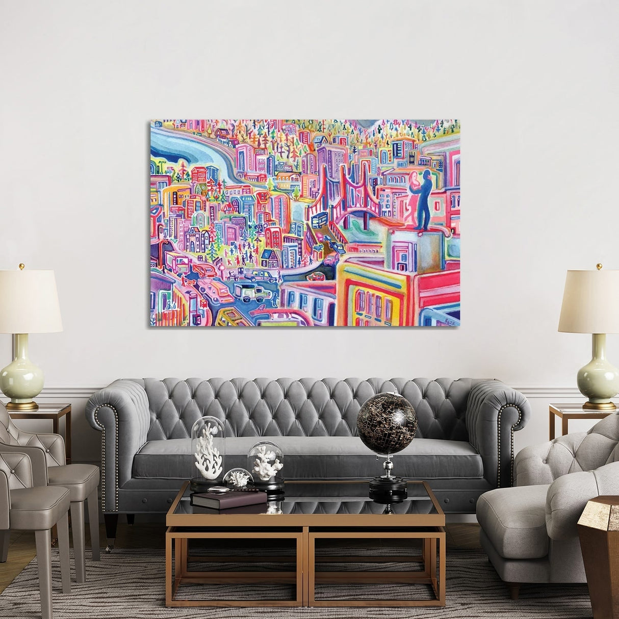 iCanvas "I Love You More Than Everything" by Josh Byer Canvas Print