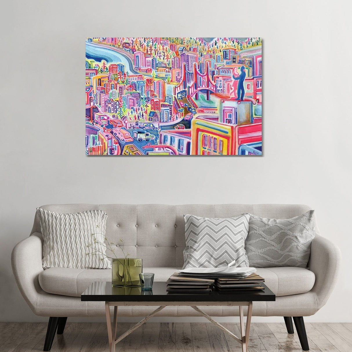 iCanvas "I Love You More Than Everything" by Josh Byer Canvas Print