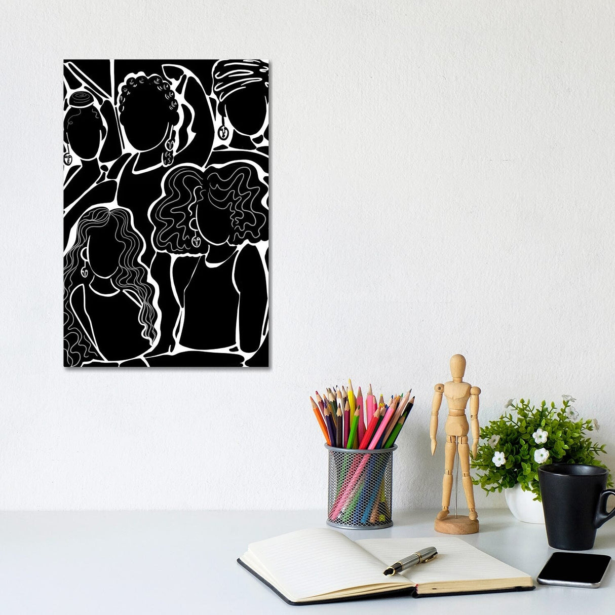 iCanvas "Imprints" by Bri Pippens Canvas Print
