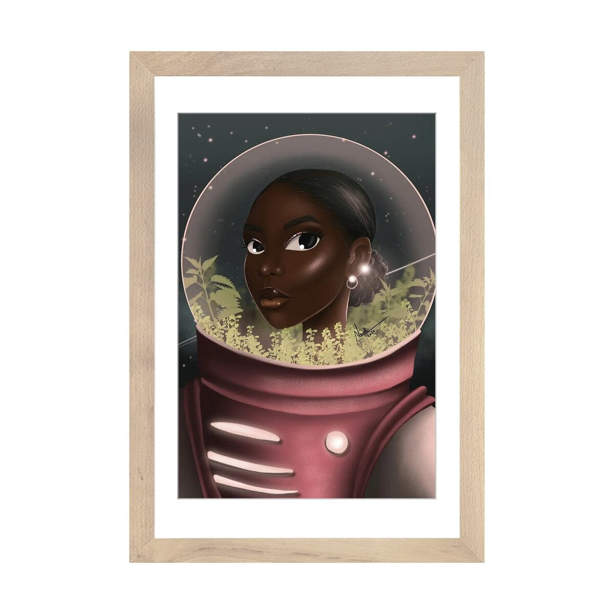 iCanvas "In Space" by Nandi L. Fernandez