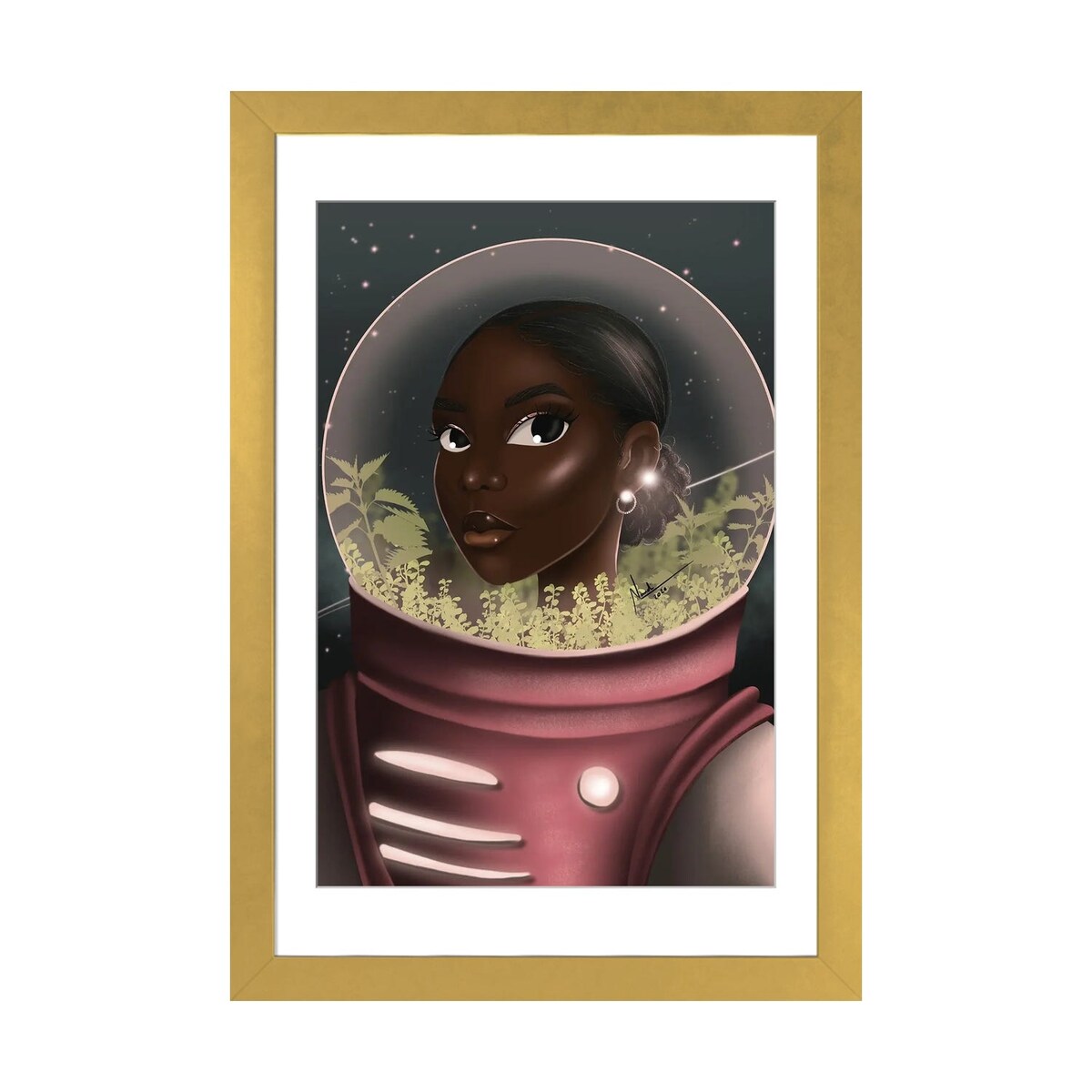 iCanvas "In Space" by Nandi L. Fernandez