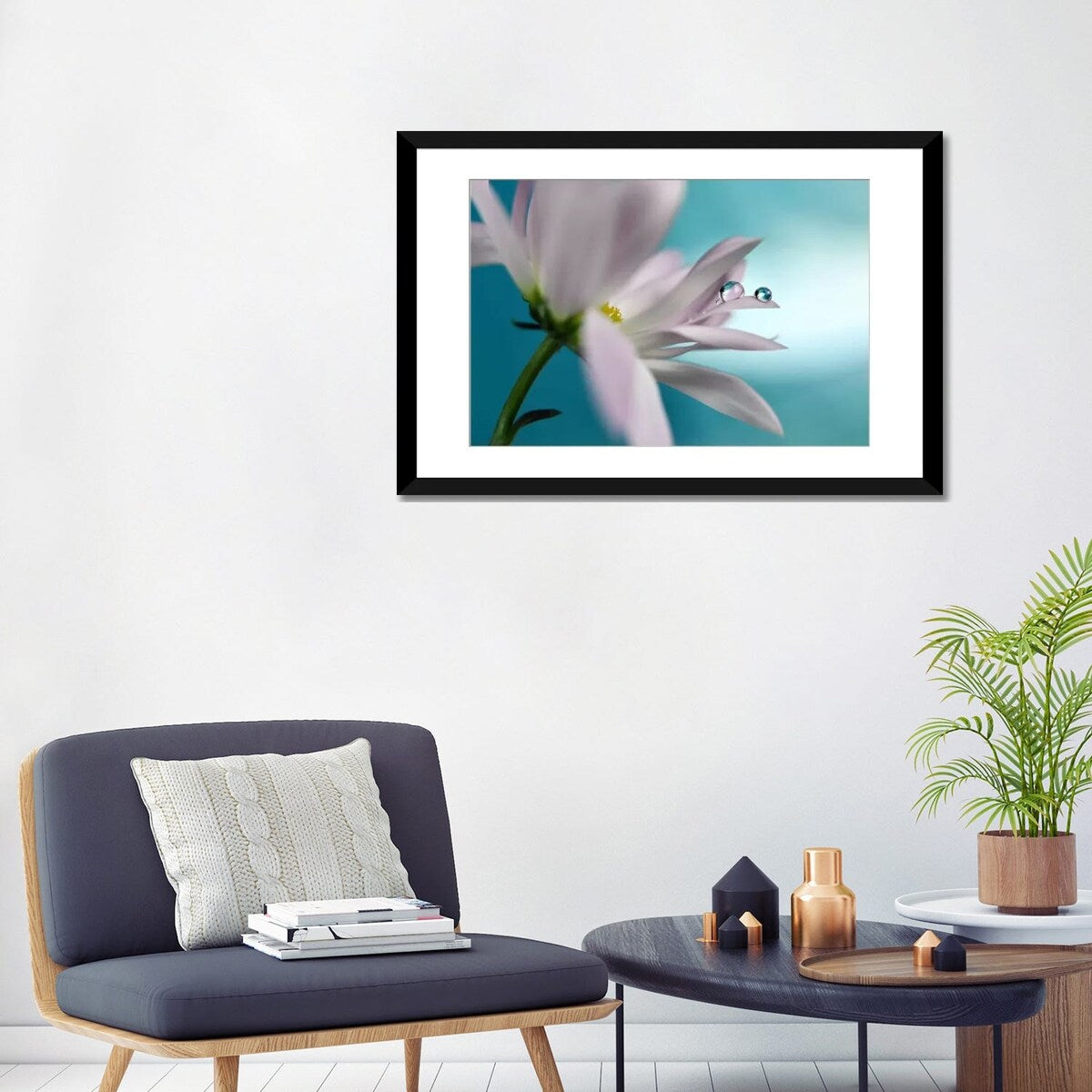 iCanvas "In Turquoise Company" by Heidi Westum