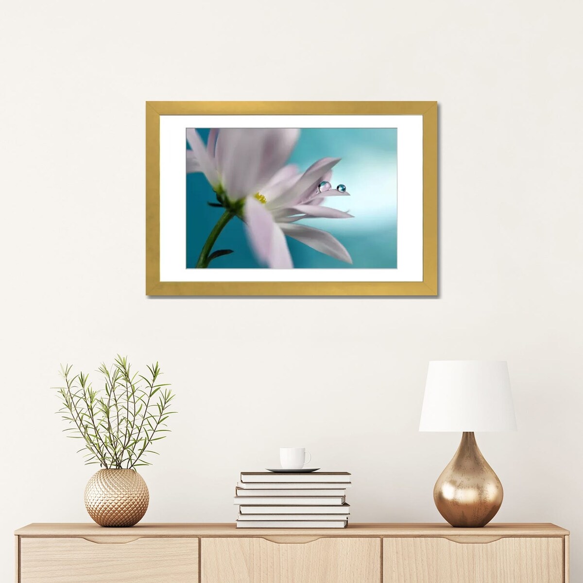 iCanvas "In Turquoise Company" by Heidi Westum