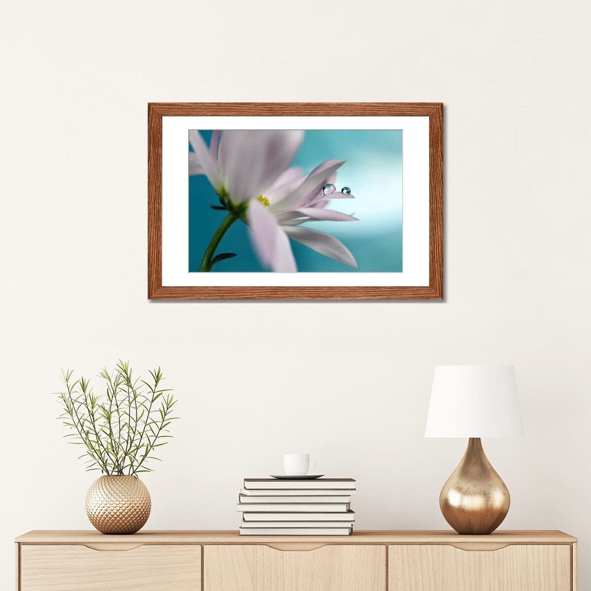 iCanvas "In Turquoise Company" by Heidi Westum