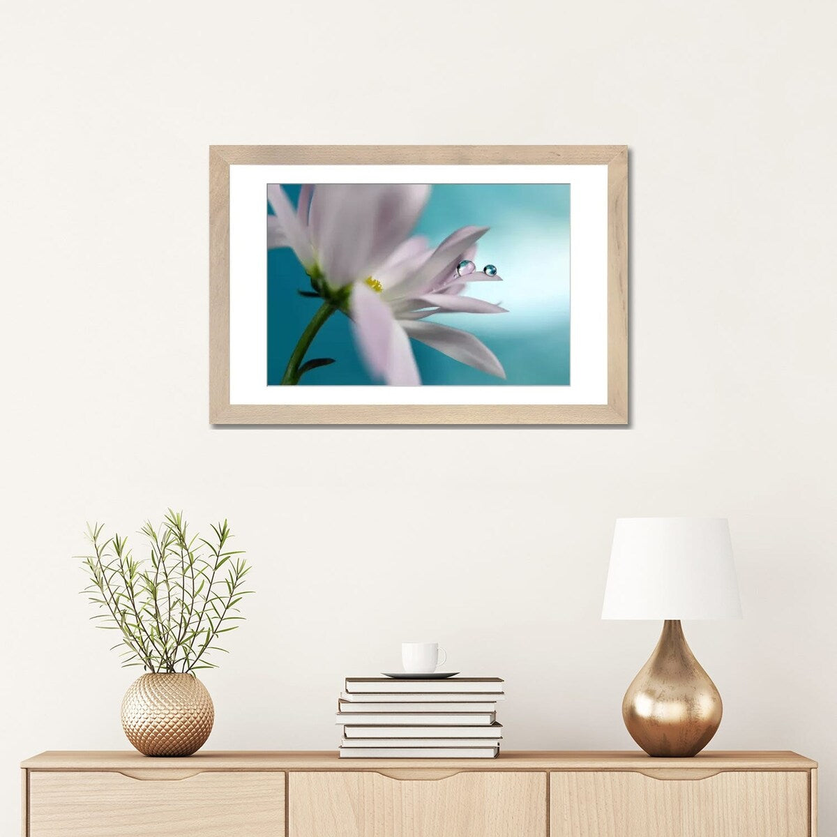 iCanvas "In Turquoise Company" by Heidi Westum