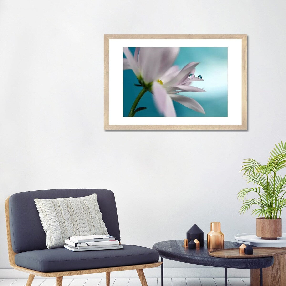 iCanvas "In Turquoise Company" by Heidi Westum