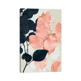 iCanvas "Indigo & Blush Leaves II" by Jennifer Goldberger Canvas Print