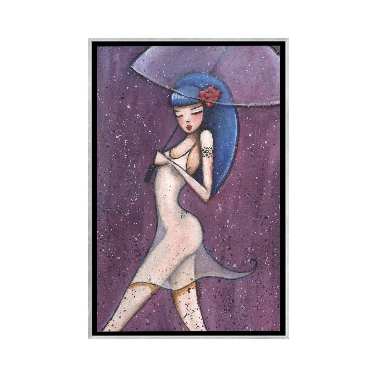 iCanvas "Ingenue" by ArtByShano Framed
