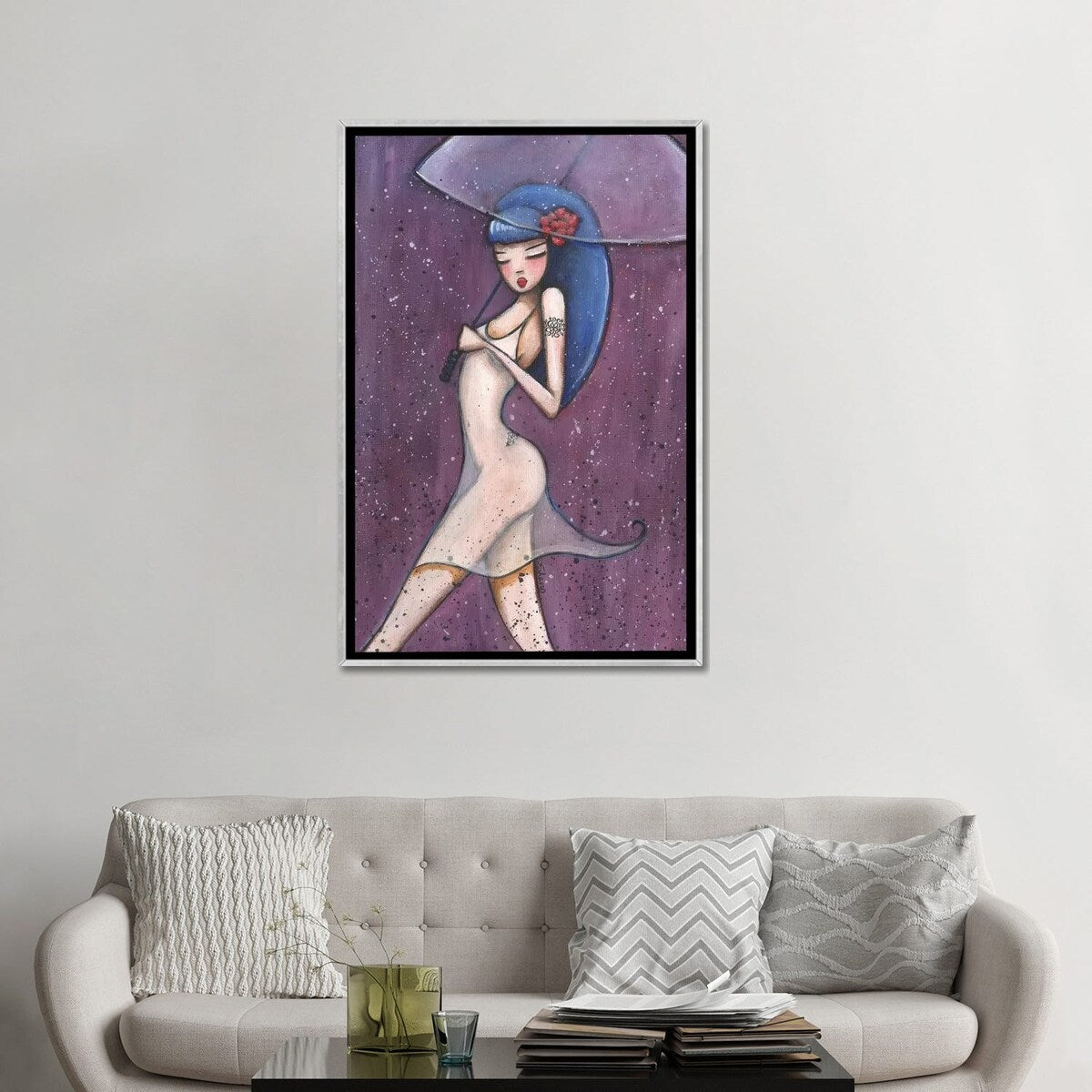 iCanvas "Ingenue" by ArtByShano Framed