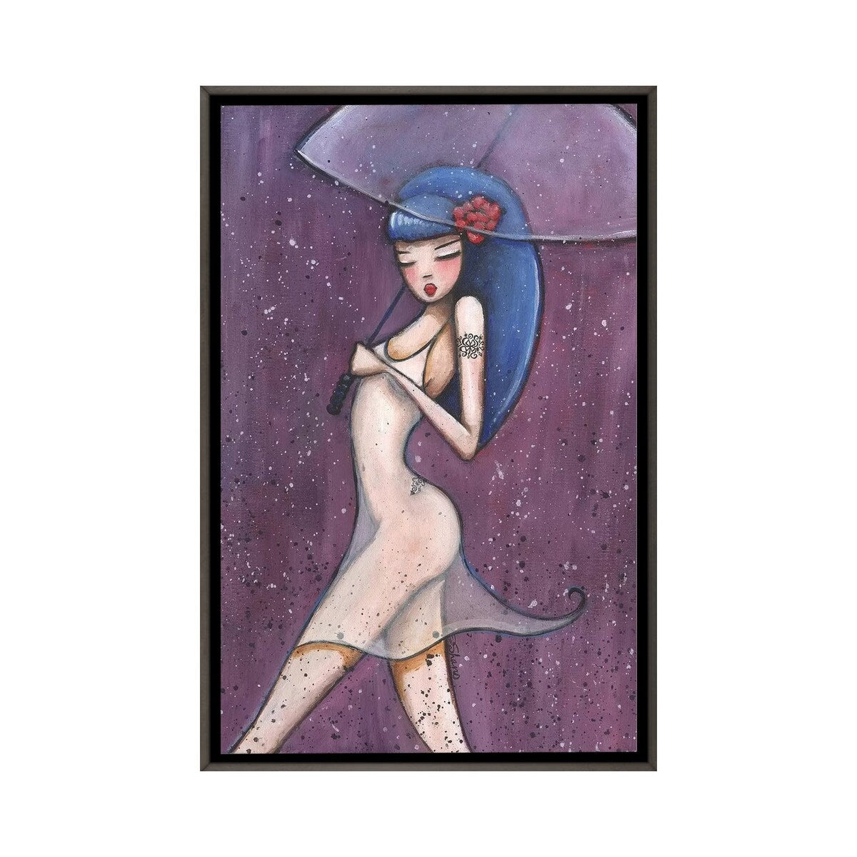 iCanvas "Ingenue" by ArtByShano Framed