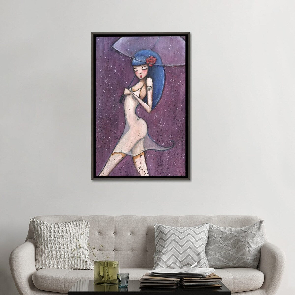iCanvas "Ingenue" by ArtByShano Framed