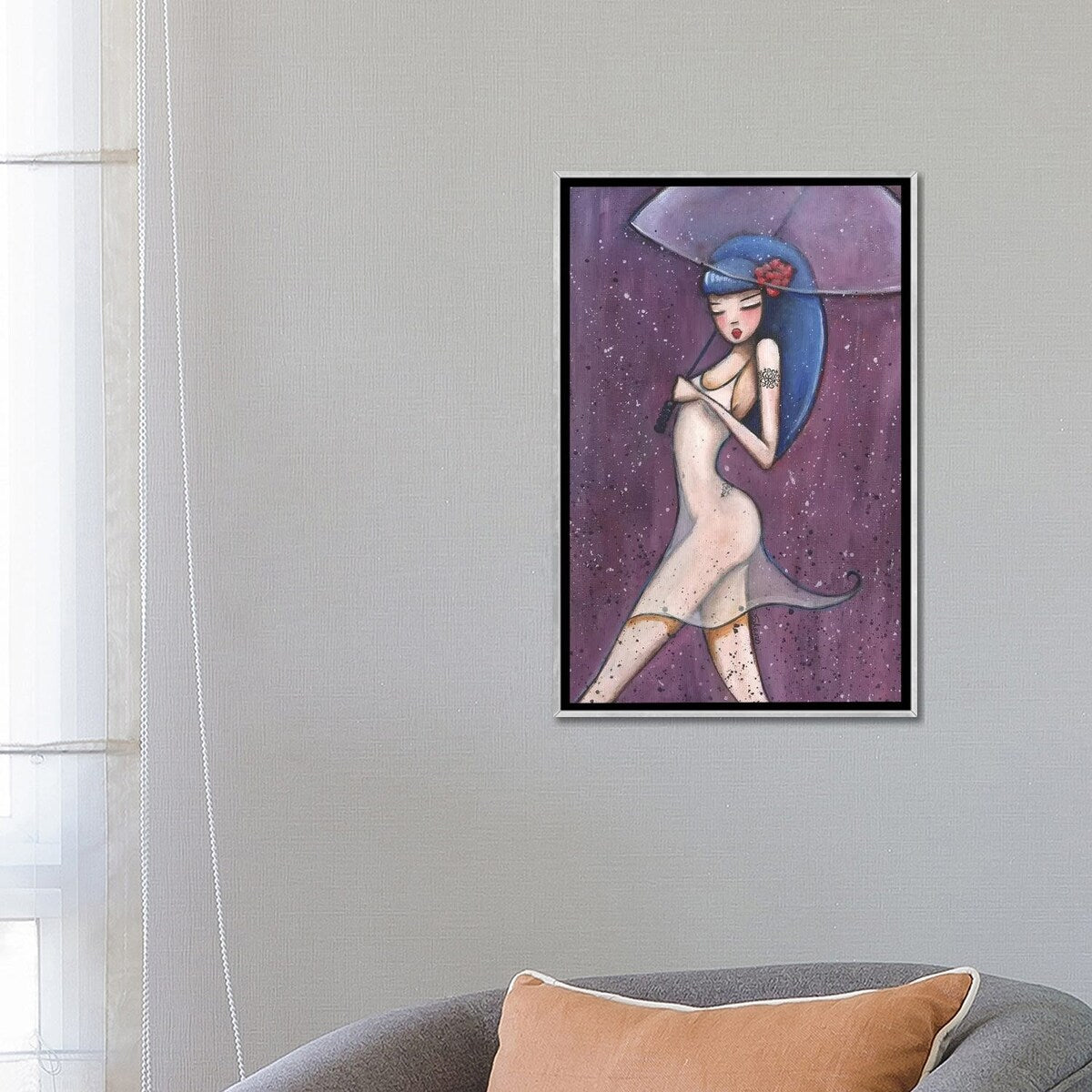iCanvas "Ingenue" by ArtByShano Framed
