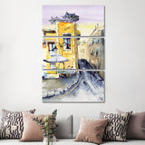 iCanvas "Italian Street" by Nataly Mak 3-Piece Canvas Wall Art Set