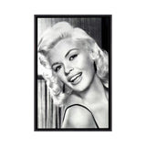 iCanvas "Jayne Mansfield's Gorgeous Smile" by Radio Days Framed