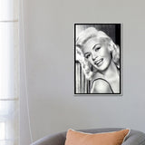 iCanvas "Jayne Mansfield's Gorgeous Smile" by Radio Days Framed