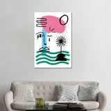 iCanvas "Jean" by Atelier Flamingo Canvas Print