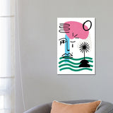 iCanvas "Jean" by Atelier Flamingo Canvas Print