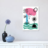 iCanvas "Jean" by Atelier Flamingo Canvas Print