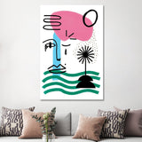iCanvas "Jean" by Atelier Flamingo Canvas Print