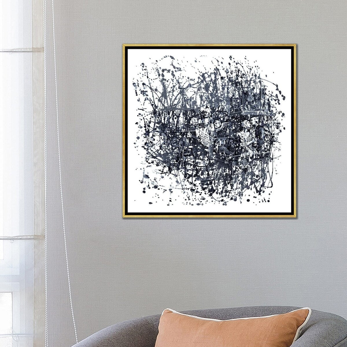 iCanvas "Judgement Lane" by George Hall Framed Canvas Print