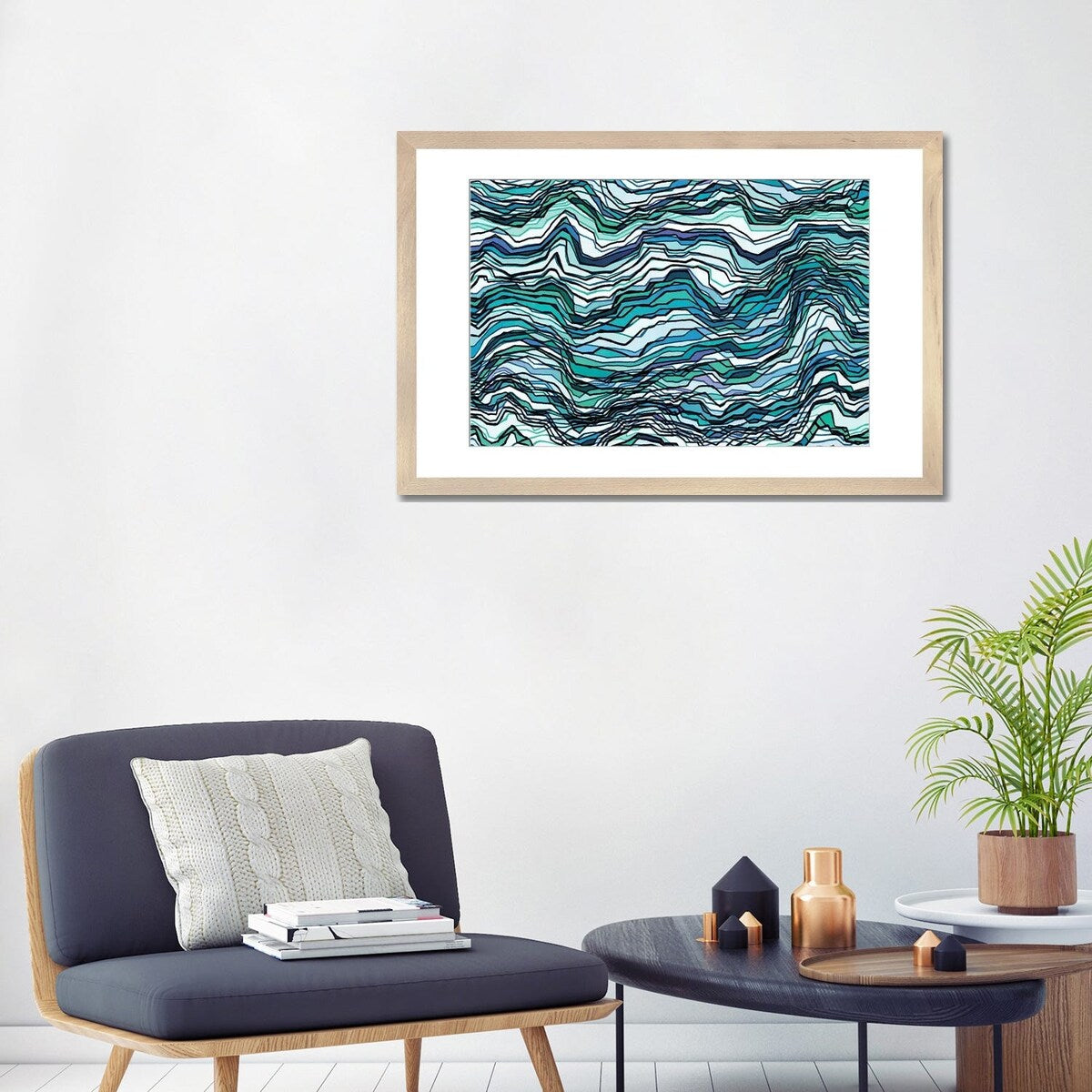 iCanvas "Kaleidoscope Mountains V" by Julia Di Sano