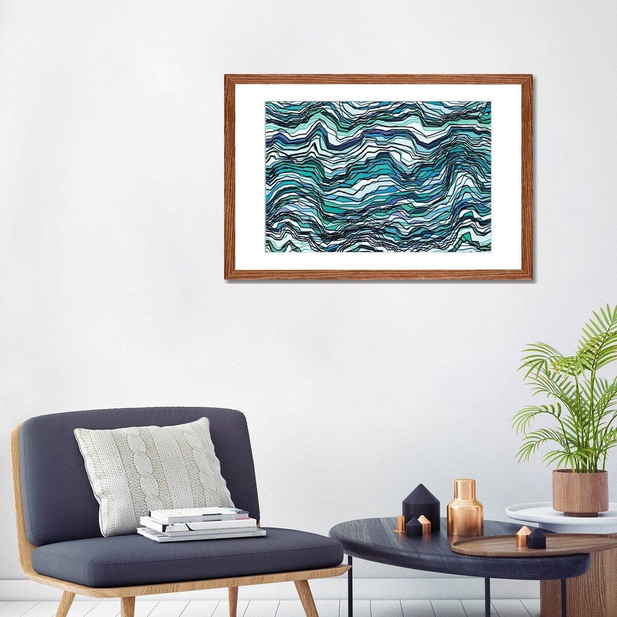iCanvas "Kaleidoscope Mountains V" by Julia Di Sano