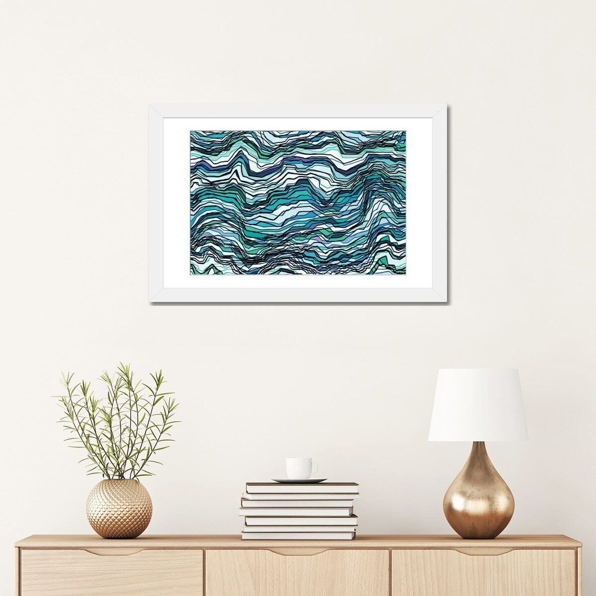 iCanvas "Kaleidoscope Mountains V" by Julia Di Sano