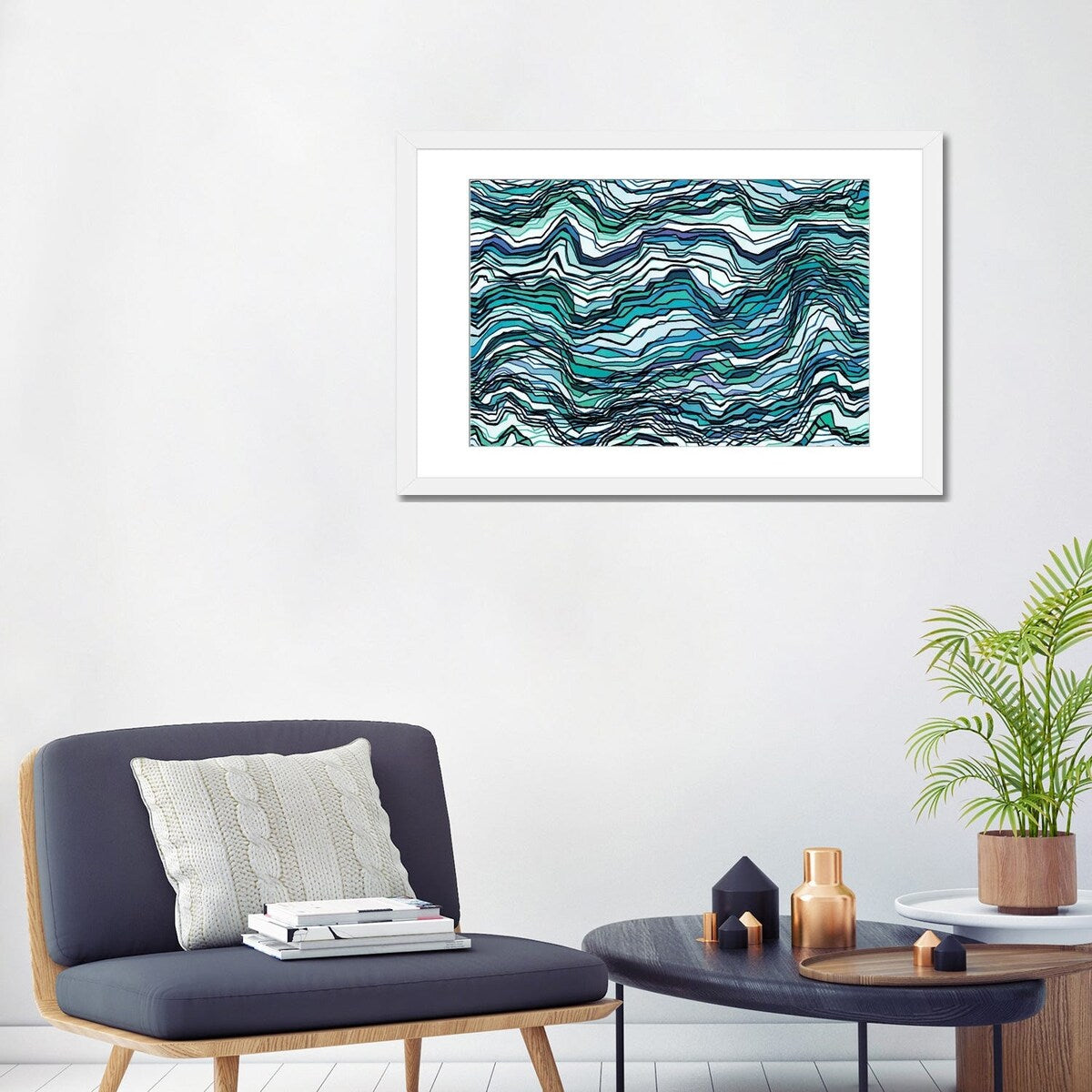 iCanvas "Kaleidoscope Mountains V" by Julia Di Sano