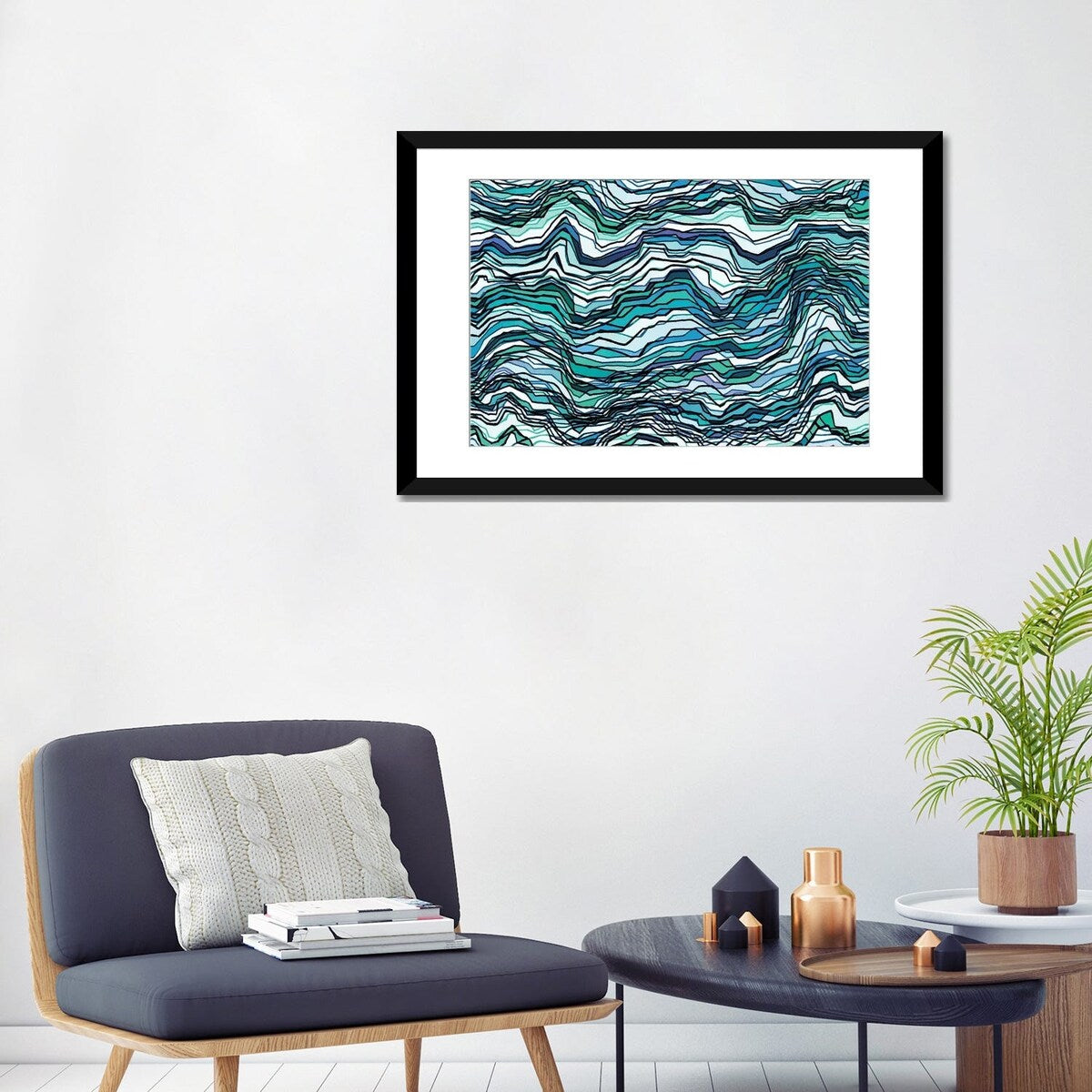 iCanvas "Kaleidoscope Mountains V" by Julia Di Sano