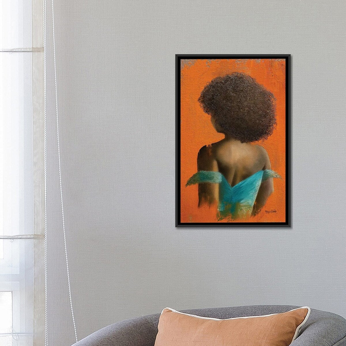 iCanvas "Kalimba" by Morgan Overton Framed Canvas Print